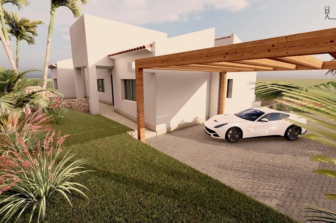 villa en Javea(Laderas) en vente, construit 226 m², aire acondicionado, terrain 1186 m², 4 chambre, 3 salle de bains, piscina, ref.: CA-H-1865-AMB-5