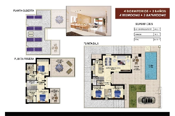 Villa in Entrenaranjos zu verkaufen, Wohnfläche 205 m², Zustand Erstbezug, Grundstück 318 m², 4 Schlafzimmer, 3 Badezimmer, Pool, ref.: HA-ENN-201-E01-7