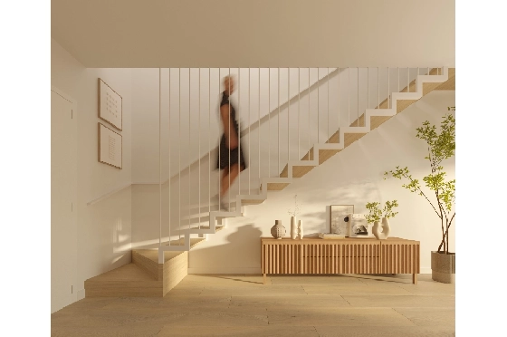 Reihenhaus in El Vergel zu verkaufen, Wohnfläche 74 m², Baujahr 2027, Klimaanlage, Grundstück 36 m², 2 Schlafzimmer, 2 Badezimmer, Pool, ref.: TT-AD-18-6