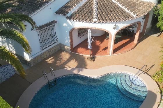 Villa in Els Poblets(Barranquets) zu verkaufen, Wohnfläche 120 m², Baujahr 2004, Zustand gepflegt, + Zentralheizung, Klimaanlage, Grundstück 402 m², 3 Schlafzimmer, 2 Badezimmer, Pool, ref.: JS-1325-22