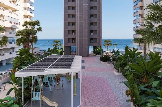 Maisonette in Calpe zu verkaufen, Wohnfläche 228 m², Zustand Erstbezug, Klimaanlage, 3 Schlafzimmer, 3 Badezimmer, Pool, ref.: HA-CAN-150-A04-10