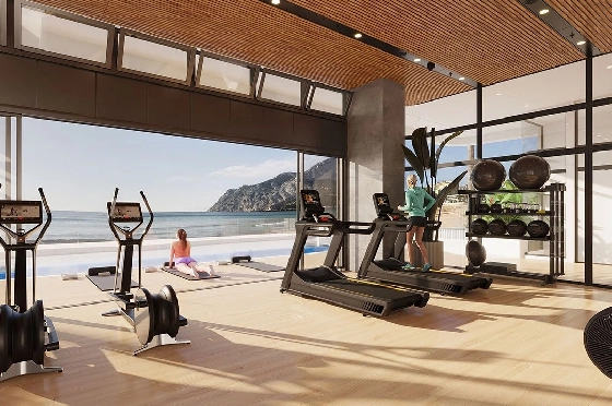 Maisonette in Calpe zu verkaufen, Wohnfläche 228 m², Zustand Erstbezug, Klimaanlage, 3 Schlafzimmer, 3 Badezimmer, Pool, ref.: HA-CAN-150-A04-3