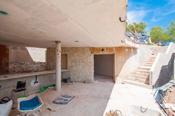 Villa in Javea zu verkaufen, Wohnfläche 350 m², Baujahr 2025, Klimaanlage, Grundstück 1000 m², 3 Schlafzimmer, 2 Badezimmer, Pool, ref.: AM-12492DA-9