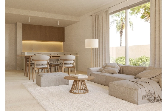 Reihenhaus in Denia zu verkaufen, Wohnfläche 102 m², Baujahr 2026, Grundstück 65 m², 3 Schlafzimmer, 3 Badezimmer, ref.: LS-BV8-3