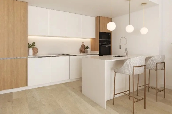 Apartment in El Vergel zu verkaufen, Wohnfläche 86 m², Baujahr 2027, Klimaanlage, Grundstück 73 m², 3 Schlafzimmer, 2 Badezimmer, Pool, ref.: AH-EV-VI-1-01-0-A-5