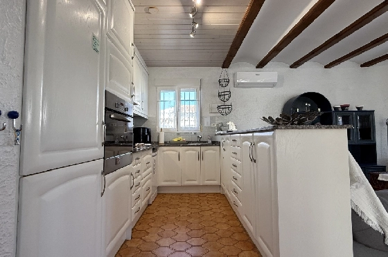 Villa in Els Poblets zur Ferienvermietung, Wohnfläche 100 m², Baujahr 1983, Zustand gepflegt, + KLIMA, Klimaanlage, Grundstück 353 m², 3 Schlafzimmer, 1 Badezimmer, Pool, ref.: T-0325-8