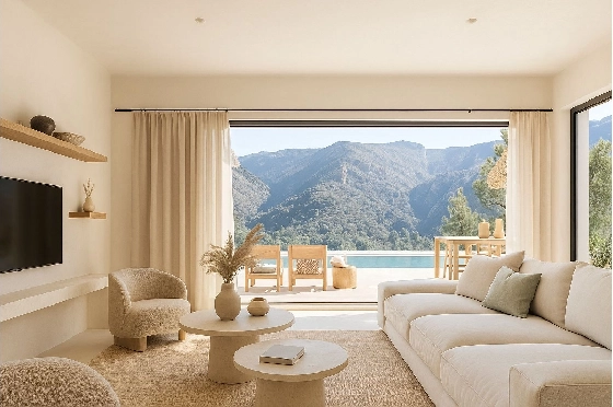 Villa in Pedreguer zu verkaufen, Wohnfläche 200 m², Baujahr 2026, Klimaanlage, Grundstück 1000 m², 3 Schlafzimmer, 2 Badezimmer, Pool, ref.: AM-12596DA-3