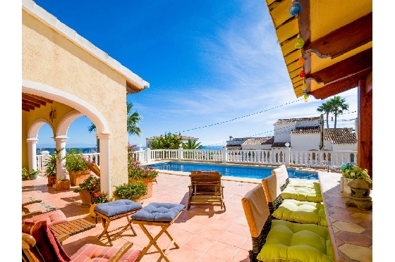 Villa in Benissa zu verkaufen, Wohnfläche 216 m², Baujahr 2004, Klimaanlage, Grundstück 935 m², 4 Schlafzimmer, 4 Badezimmer, Pool, ref.: AM-12600DR-6
