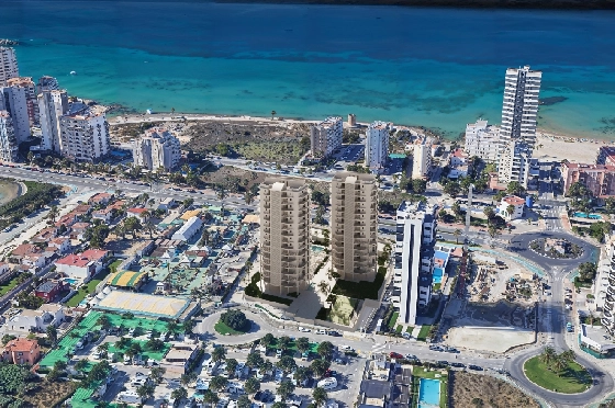 Apartment in Calpe zu verkaufen, Wohnfläche 93 m², Klimaanlage, Grundstück 31 m², 3 Schlafzimmer, 2 Badezimmer, Pool, ref.: GE-J113A-12