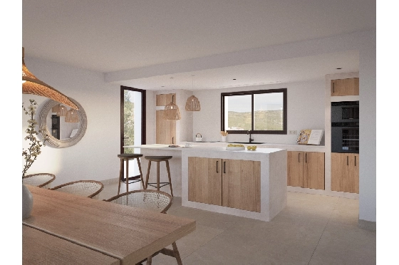 Villa in Alcalali zu verkaufen, Wohnfläche 211 m², Baujahr 2026, Klimaanlage, Grundstück 1021 m², 3 Schlafzimmer, 2 Badezimmer, Pool, ref.: AM-12622DA-6