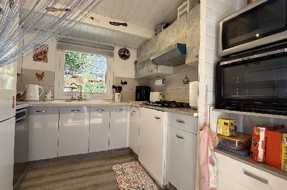 Villa in Pedreguer zu verkaufen, Wohnfläche 61 m², Baujahr 2014, Zustand gepflegt, + KLIMA, Klimaanlage, Grundstück 385 m², 2 Schlafzimmer, 1 Badezimmer, Pool, ref.: RG-0126-17
