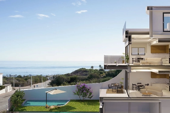Erdgeschoss Apartment in La Mata zu verkaufen, Wohnfläche 164 m², Zustand Erstbezug, Klimaanlage, 2 Schlafzimmer, 2 Badezimmer, Pool, ref.: HA-TLN-140-A01-4