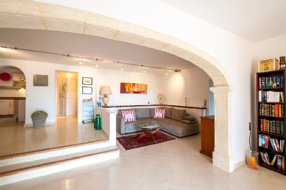 Villa in Moraira zu verkaufen, Wohnfläche 270 m², Klimaanlage, Grundstück 897 m², 3 Schlafzimmer, 3 Badezimmer, Pool, ref.: AM-12629DR-22