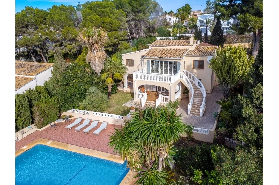 Villa in Moraira zu verkaufen, Wohnfläche 270 m², Klimaanlage, Grundstück 897 m², 3 Schlafzimmer, 3 Badezimmer, Pool, ref.: AM-12629DR-31