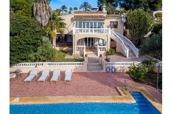 Villa in Moraira zu verkaufen, Wohnfläche 270 m², Klimaanlage, Grundstück 897 m², 3 Schlafzimmer, 3 Badezimmer, Pool, ref.: AM-12629DR-37