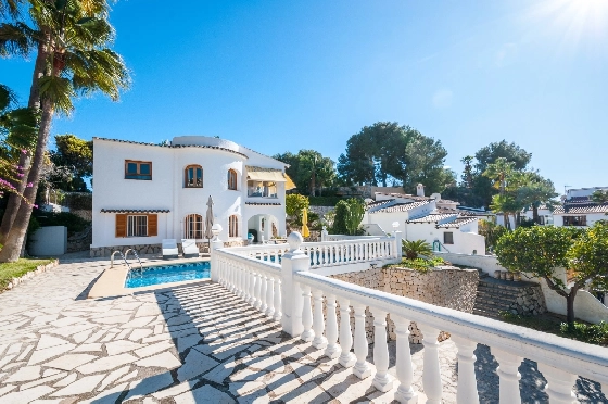 Villa in Benissa zu verkaufen, Wohnfläche 247 m², Baujahr 1993, Klimaanlage, Grundstück 848 m², 5 Schlafzimmer, 3 Badezimmer, Pool, ref.: AM-12630DR-5