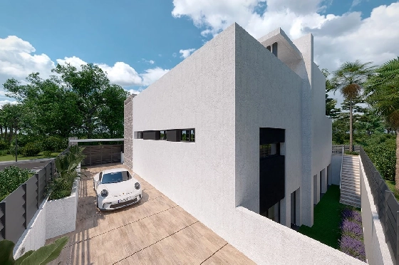 Villa in Los Alcazares zu verkaufen, Wohnfläche 426 m², Zustand Erstbezug, Klimaanlage, Grundstück 394 m², 3 Schlafzimmer, 2 Badezimmer, Pool, ref.: HA-LAN-470-E02-5