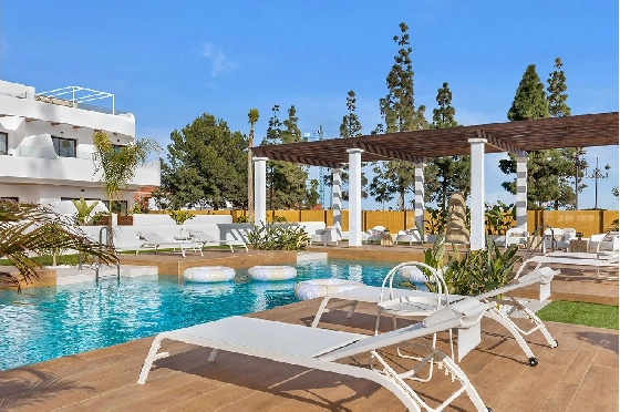 Penthouse Apartment in Los Alcazares zu verkaufen, Wohnfläche 137 m², Zustand Erstbezug, 2 Schlafzimmer, 2 Badezimmer, Pool, ref.: HA-LAN-436-A03-7