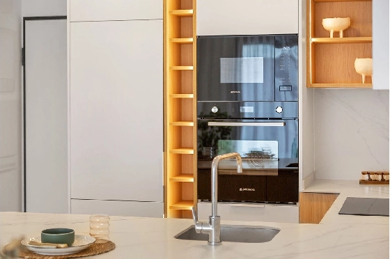 Penthouse Apartment in Los Alcazares zu verkaufen, Wohnfläche 137 m², Zustand Erstbezug, 2 Schlafzimmer, 2 Badezimmer, Pool, ref.: HA-LAN-436-A04-17