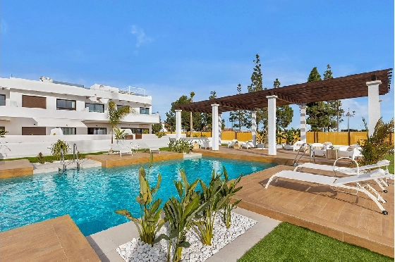 Penthouse Apartment in Los Alcazares zu verkaufen, Wohnfläche 137 m², Zustand Erstbezug, 2 Schlafzimmer, 2 Badezimmer, Pool, ref.: HA-LAN-436-A04-3