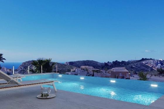 Villa in Benitachell(Cumbre del Sol) zu verkaufen, Wohnfläche 142 m², Grundstück 956 m², 3 Schlafzimmer, 3 Badezimmer, Pool, ref.: VA-22965-9