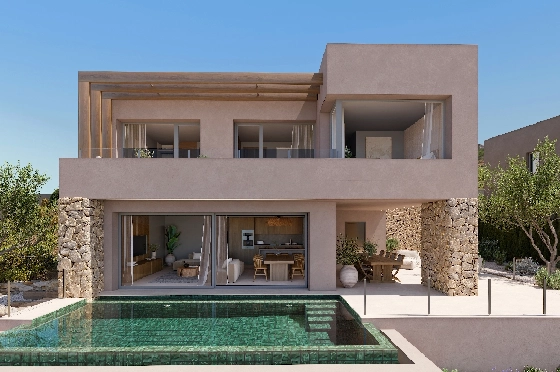 Villa in Lliber(Vall de Pop) zu verkaufen, Wohnfläche 165 m², Grundstück 473 m², 3 Schlafzimmer, 3 Badezimmer, Pool, ref.: VA-23427-17