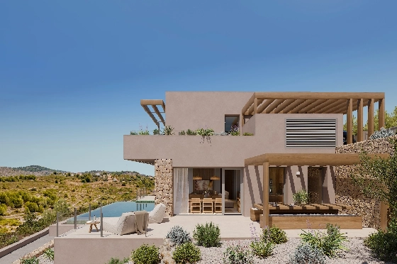 Villa in Lliber(Vall de Pop) zu verkaufen, Wohnfläche 165 m², Grundstück 437 m², 3 Schlafzimmer, 3 Badezimmer, Pool, ref.: VA-23429-11