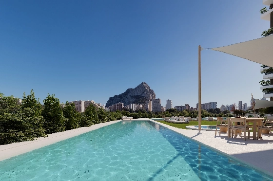Apartment in Calpe(Calpe) zu verkaufen, Wohnfläche 91 m², 2 Schlafzimmer, 2 Badezimmer, Pool, ref.: VA-EBB13-15