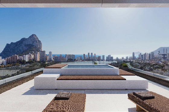 Apartment in Calpe(Calpe) zu verkaufen, Wohnfläche 106 m², 3 Schlafzimmer, 2 Badezimmer, Pool, ref.: VA-EBB14-3