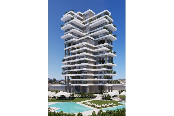 Apartment in Calpe(Calpe) zu verkaufen, Wohnfläche 91 m², 2 Schlafzimmer, 2 Badezimmer, Pool, ref.: VA-EBB18-19