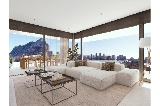 Apartment in Calpe(Calpe) zu verkaufen, Wohnfläche 106 m², 3 Schlafzimmer, 2 Badezimmer, Pool, ref.: VA-EBB24-7