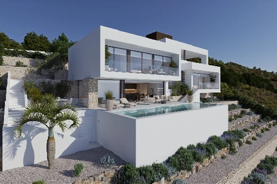 Villa in Altea(Altea) zu verkaufen, Wohnfläche 249 m², Grundstück 1006 m², 4 Schlafzimmer, 5 Badezimmer, Pool, ref.: VA-24652-5