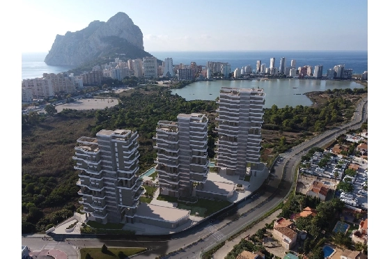 Etagen Apartment in Calpe zu verkaufen, Wohnfläche 116 m², Zustand Erstbezug, + fussboden, Klimaanlage, 2 Schlafzimmer, 2 Badezimmer, Pool, ref.: HA-CAN-160-A01-5