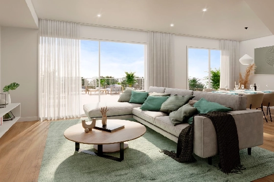 Apartment in Monforte Del Cid(Alenda Golf) zu verkaufen, Wohnfläche 81 m², Grundstück 162 m², 2 Schlafzimmer, 2 Badezimmer, Pool, ref.: TW-ALLURE-2-10