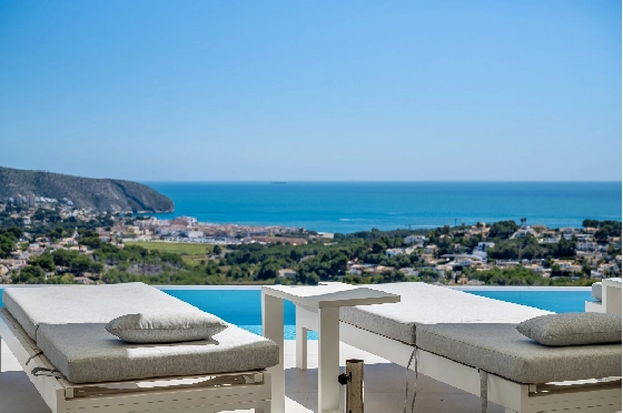 Villa in Moraira zu verkaufen, Wohnfläche 370 m², Baujahr 2022, Klimaanlage, Grundstück 813 m², 4 Schlafzimmer, 4 Badezimmer, Pool, ref.: AM-12683DR-6