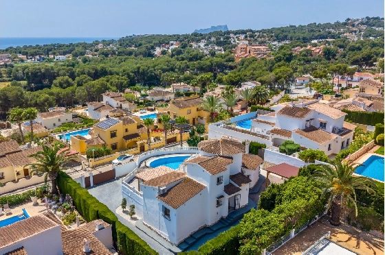 Villa in Moraira zu verkaufen, Wohnfläche 290 m², Baujahr 2003, + Ofen, Klimaanlage, Grundstück 847 m², 3 Schlafzimmer, 3 Badezimmer, Pool, ref.: AM-12692DR-14