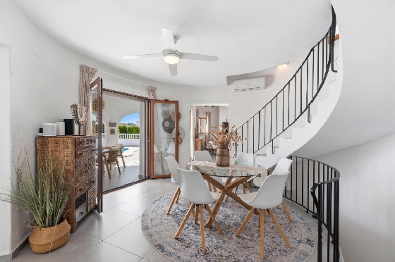 Villa in Moraira zu verkaufen, Wohnfläche 290 m², Baujahr 2003, + Ofen, Klimaanlage, Grundstück 847 m², 3 Schlafzimmer, 3 Badezimmer, Pool, ref.: AM-12692DR-43