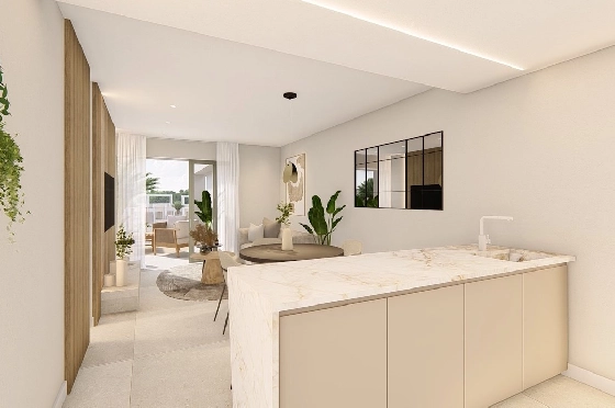 Etagen Apartment in Los Alcazares zu verkaufen, Wohnfläche 100 m², Zustand Erstbezug, Klimaanlage, 3 Schlafzimmer, 2 Badezimmer, Pool, ref.: HA-LAN-480-A03-11