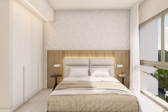 Etagen Apartment in Los Alcazares zu verkaufen, Wohnfläche 100 m², Zustand Erstbezug, Klimaanlage, 3 Schlafzimmer, 2 Badezimmer, Pool, ref.: HA-LAN-480-A03-22