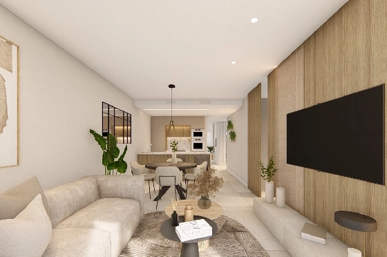Etagen Apartment in Los Alcazares zu verkaufen, Wohnfläche 100 m², Zustand Erstbezug, Klimaanlage, 3 Schlafzimmer, 2 Badezimmer, Pool, ref.: HA-LAN-480-A03-5