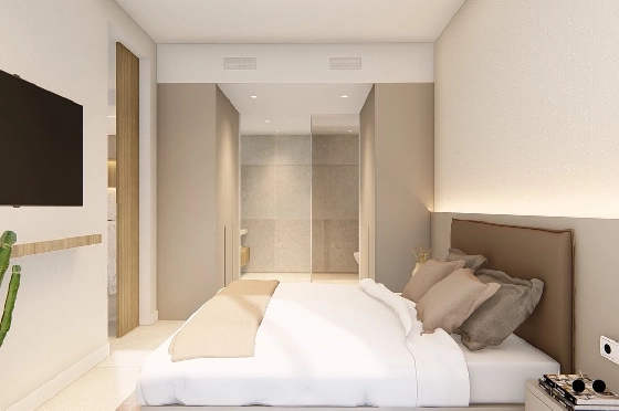Penthouse Apartment in Los Alcazares zu verkaufen, Wohnfläche 177 m², Zustand Erstbezug, Klimaanlage, 3 Schlafzimmer, 2 Badezimmer, Pool, ref.: HA-LAN-480-A04-13