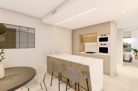 Penthouse Apartment in Los Alcazares zu verkaufen, Wohnfläche 177 m², Zustand Erstbezug, Klimaanlage, 3 Schlafzimmer, 2 Badezimmer, Pool, ref.: HA-LAN-480-A04-6